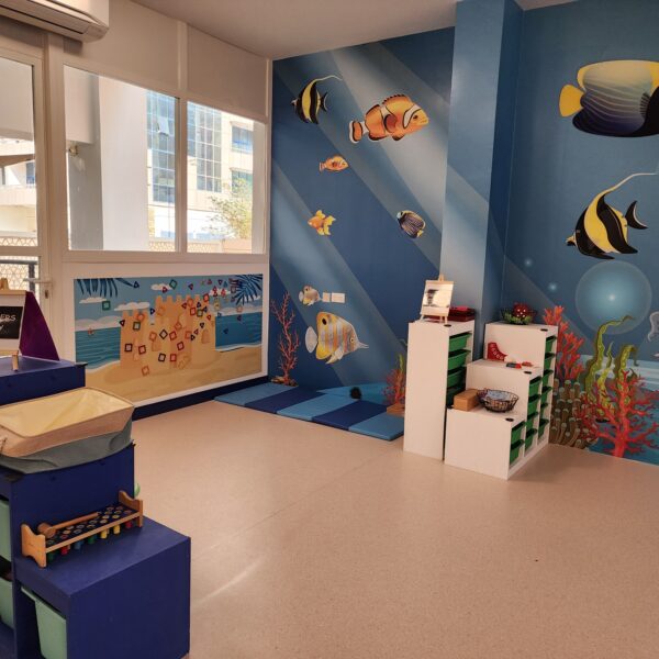 activity room ocean themed